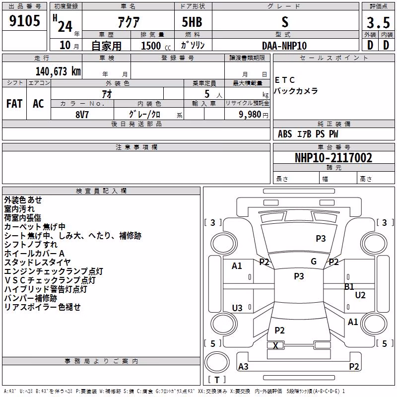 TOYOTA AQUA
