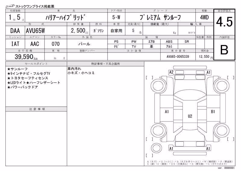 TOYOTA HARRIER