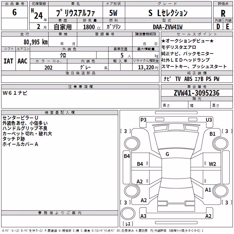 TOYOTA PRIUS ALPHA