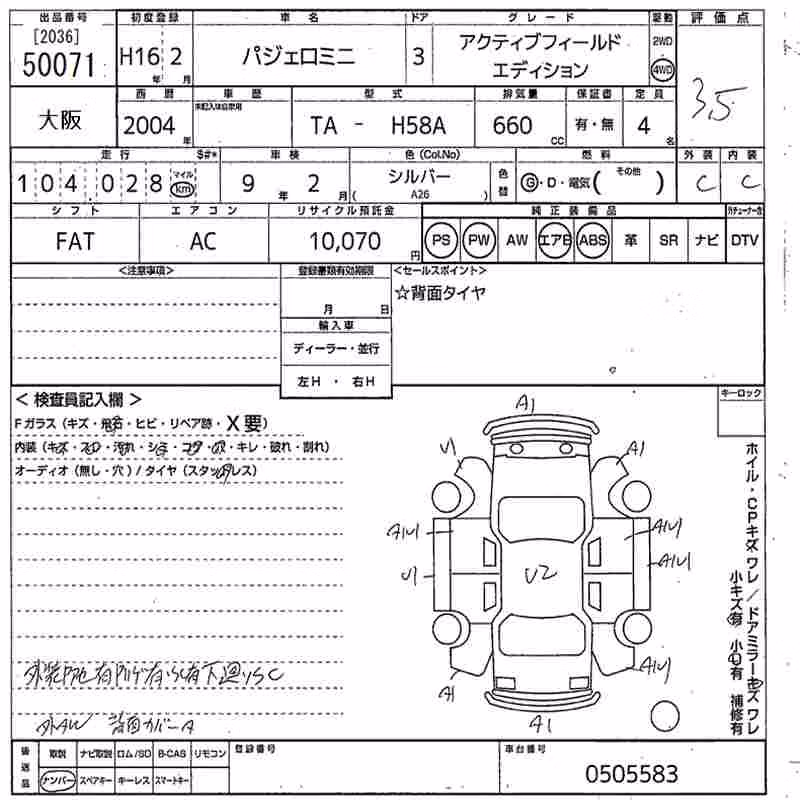 MITSUBISHI PAJERO MINI