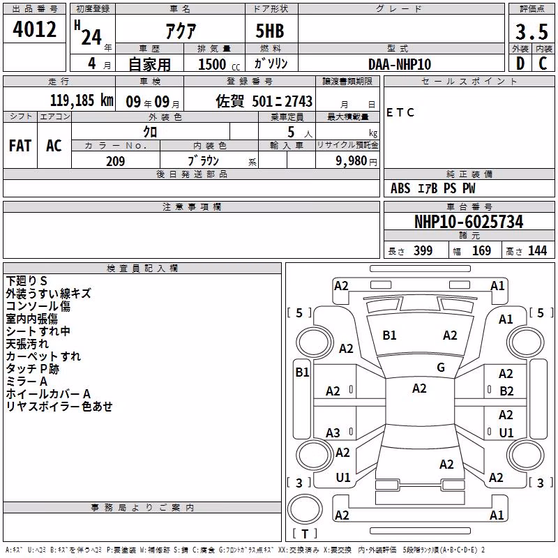 TOYOTA AQUA