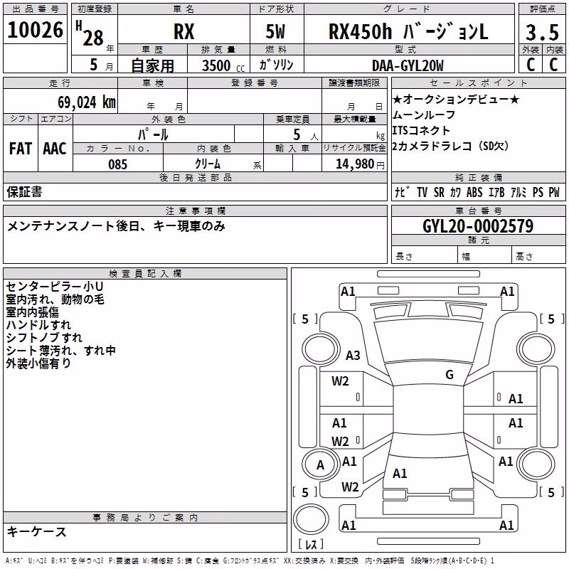 LEXUS RX450H