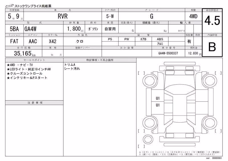 MITSUBISHI RVR