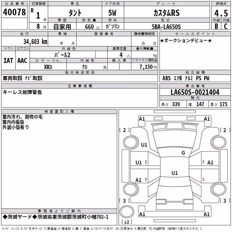 DAIHATSU TANTO
