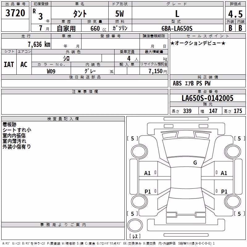 DAIHATSU TANTO