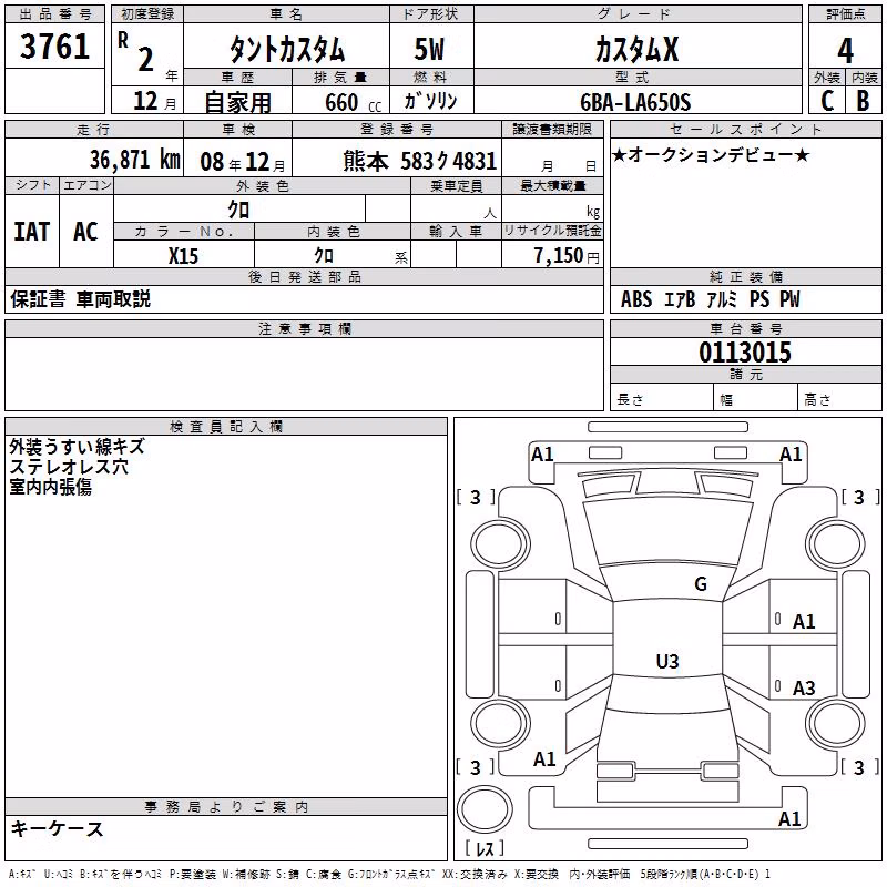 DAIHATSU TANTO