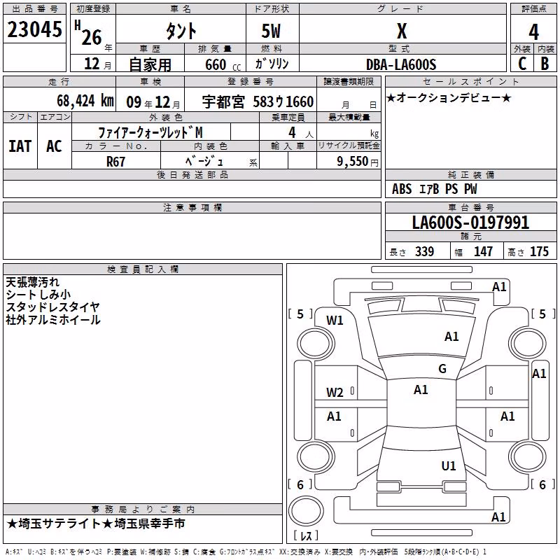 DAIHATSU TANTO