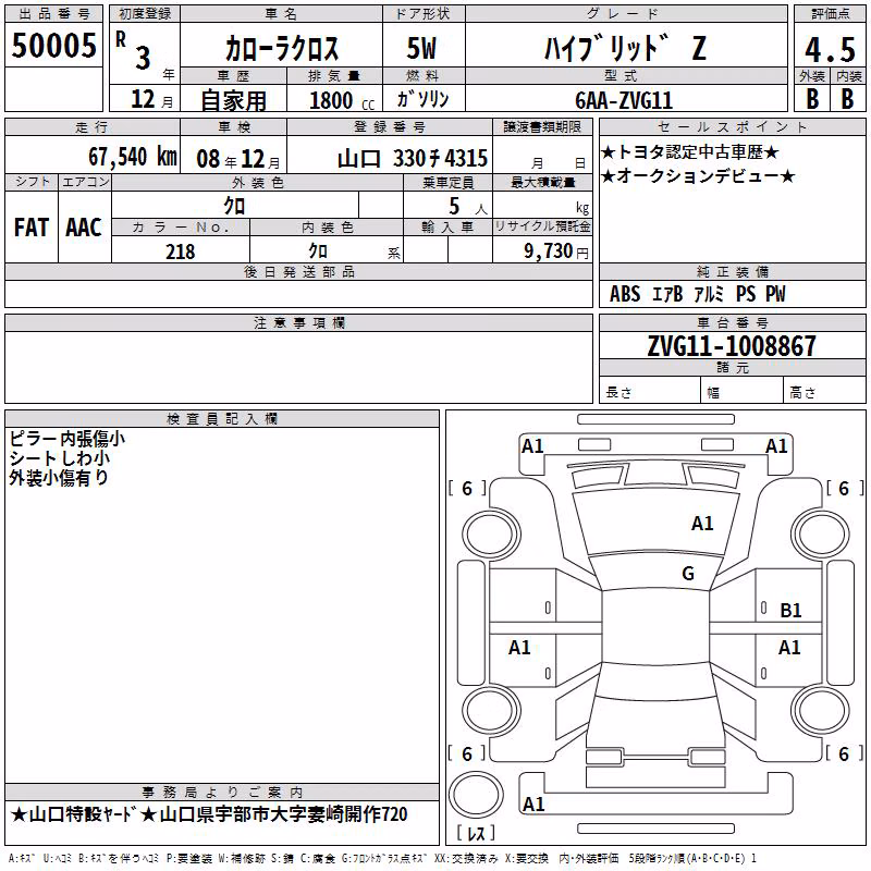 TOYOTA COROLLA CROSS