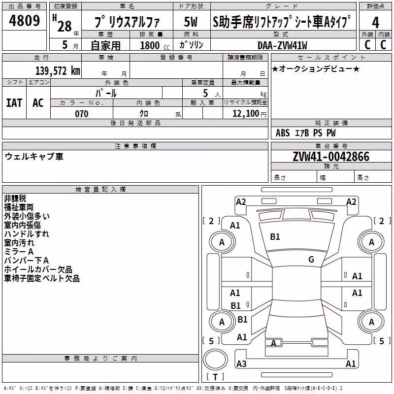 TOYOTA PRIUS ALPHA