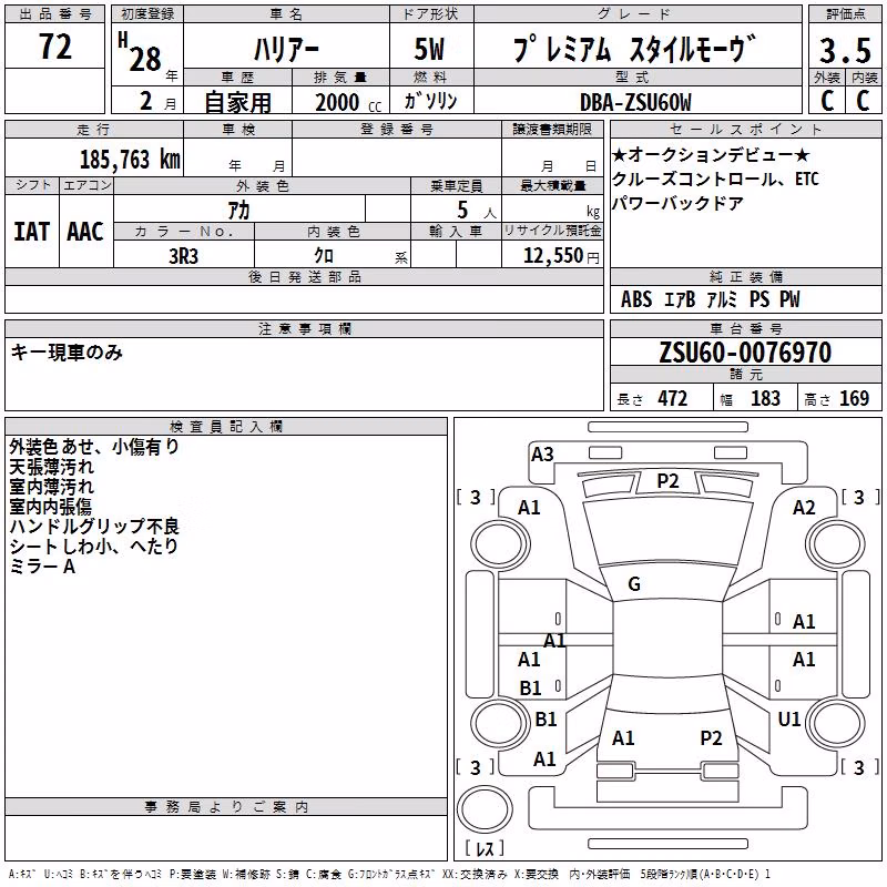 TOYOTA HARRIER