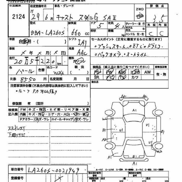 DAIHATSU CAST