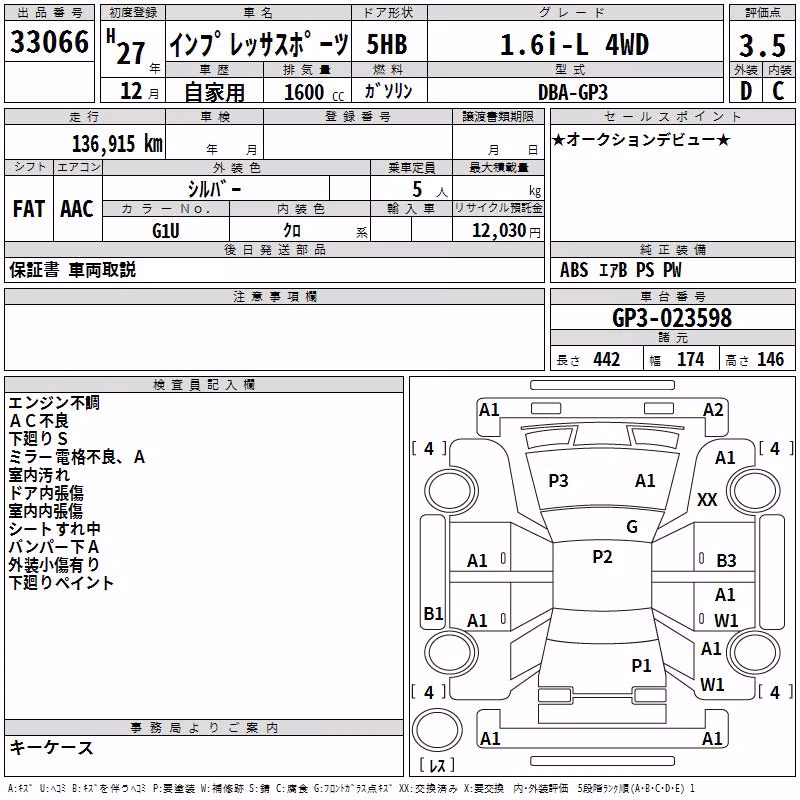 SUBARU IMPREZA