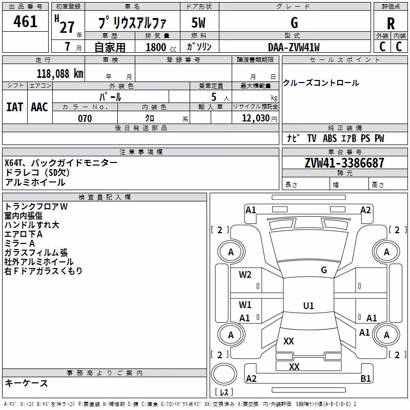 TOYOTA PRIUS ALPHA