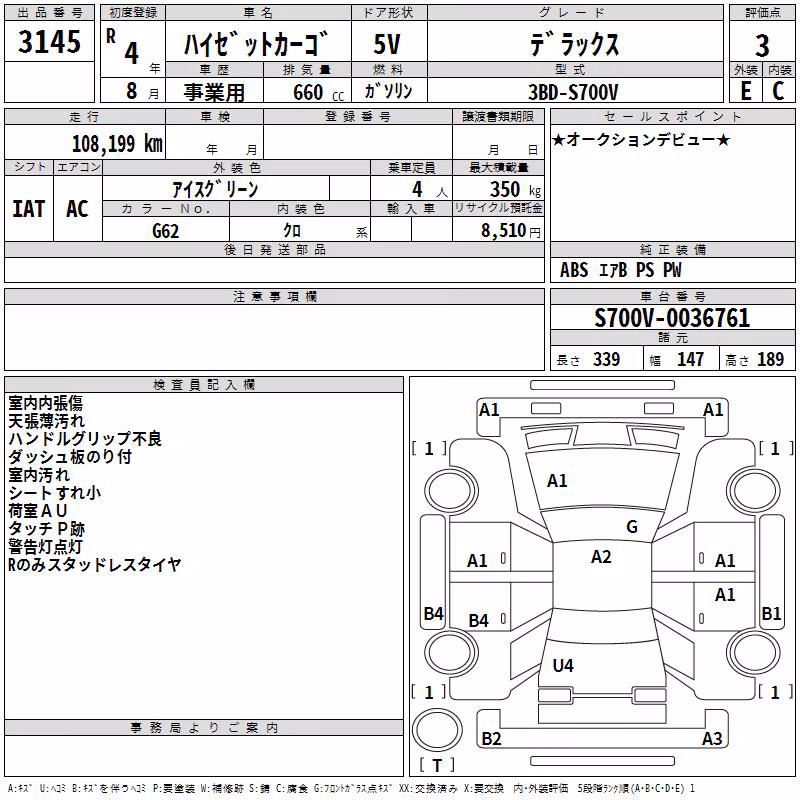 DAIHATSU ATRAI