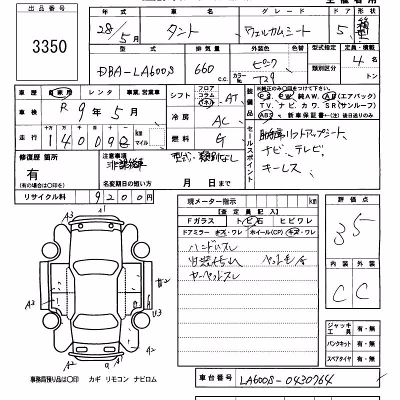 DAIHATSU TANTO