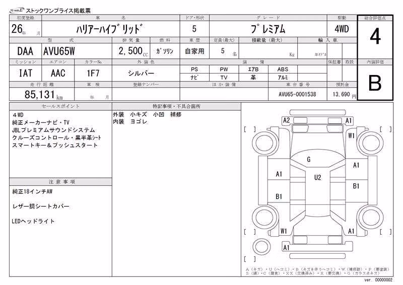 TOYOTA HARRIER