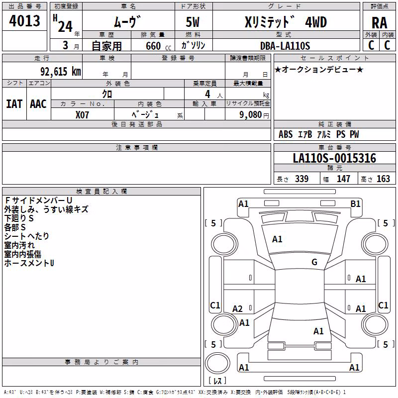 DAIHATSU MOVE
