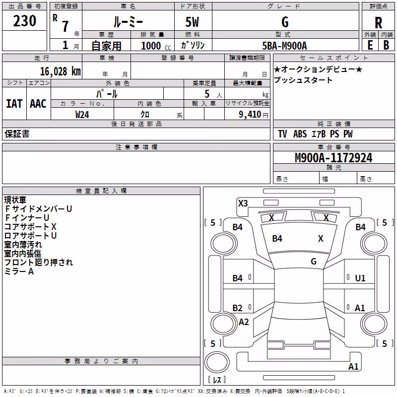 TOYOTA ROOMY