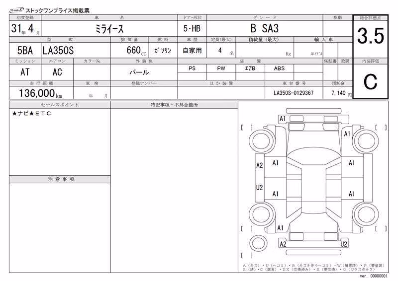 DAIHATSU MIRA E:S