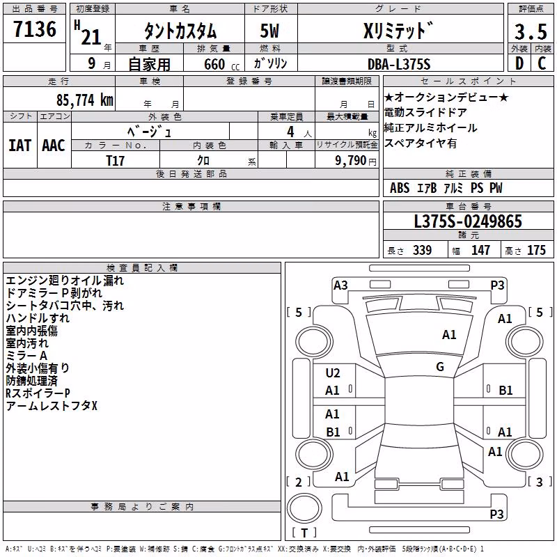 DAIHATSU TANTO