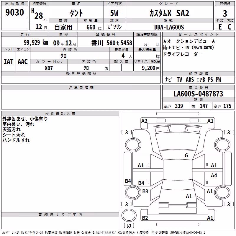 DAIHATSU TANTO