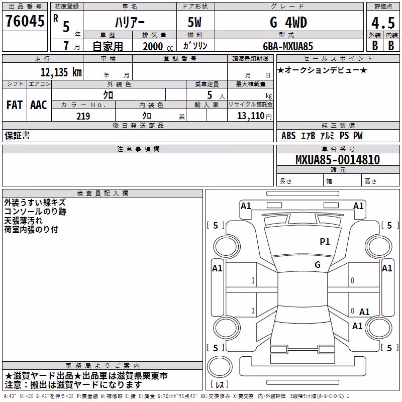TOYOTA HARRIER