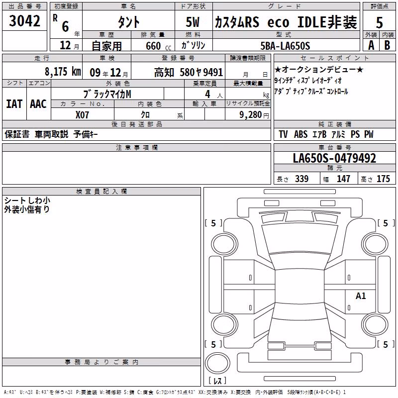 DAIHATSU TANTO