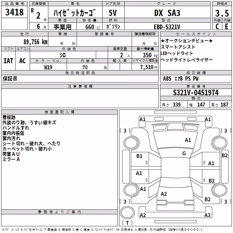 DAIHATSU HIJET