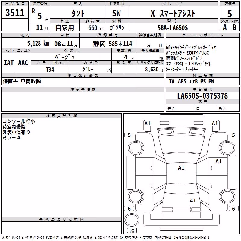 DAIHATSU TANTO