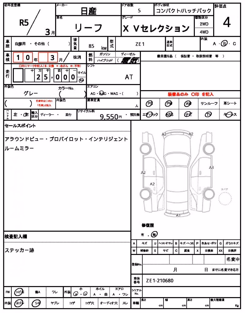 NISSAN LEAF