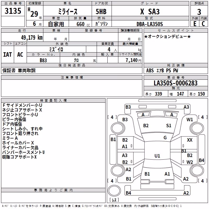 DAIHATSU MIRA E:S