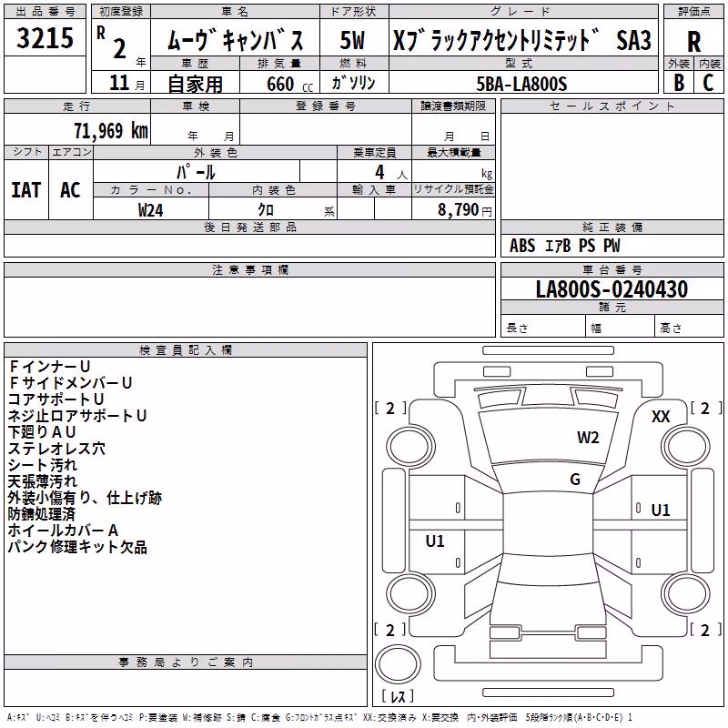 DAIHATSU MOVE CANBUS