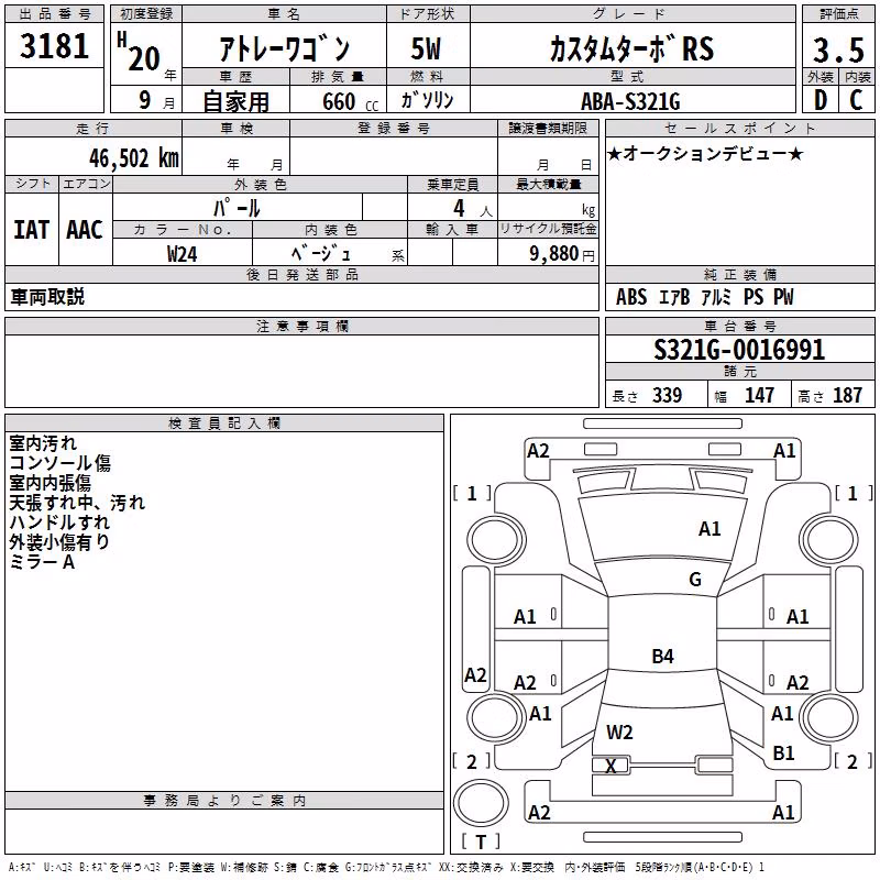 DAIHATSU ATRAI