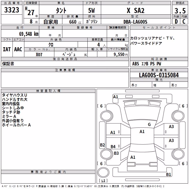 DAIHATSU TANTO
