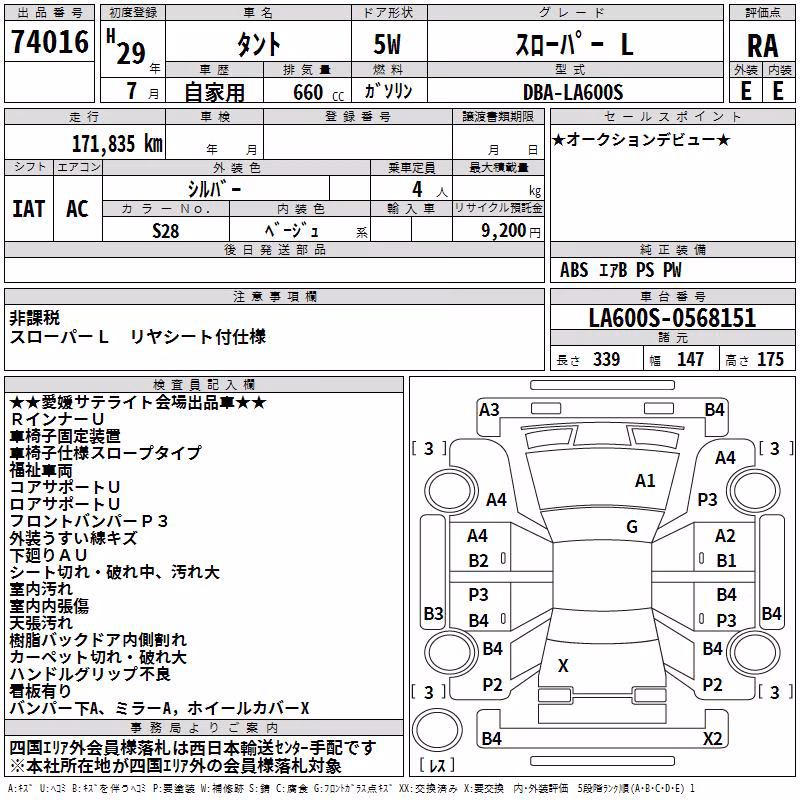 DAIHATSU TANTO