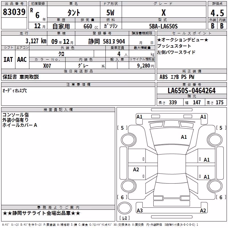DAIHATSU TANTO