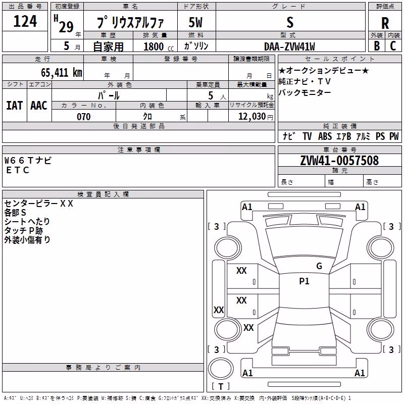 TOYOTA PRIUS ALPHA