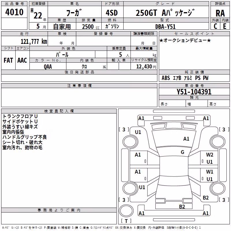 NISSAN FUGA