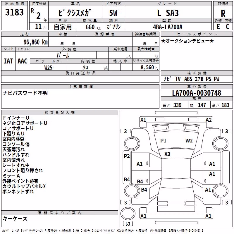 TOYOTA PIXIS MEGA