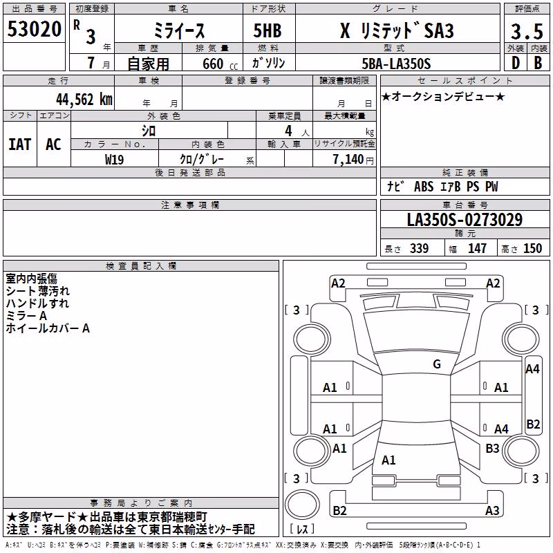 DAIHATSU MIRA E:S