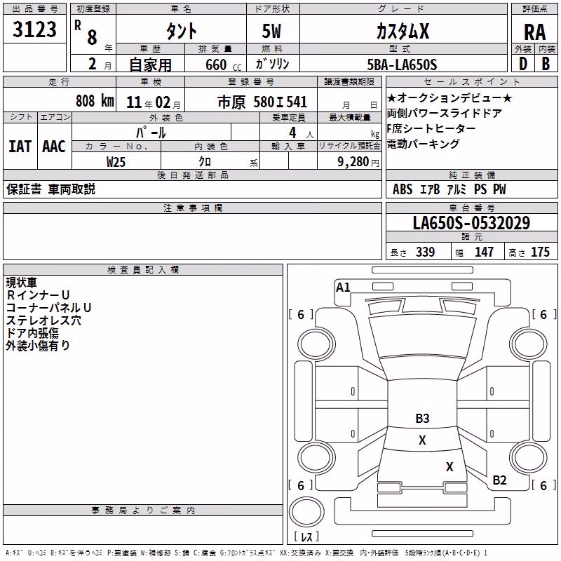 DAIHATSU TANTO