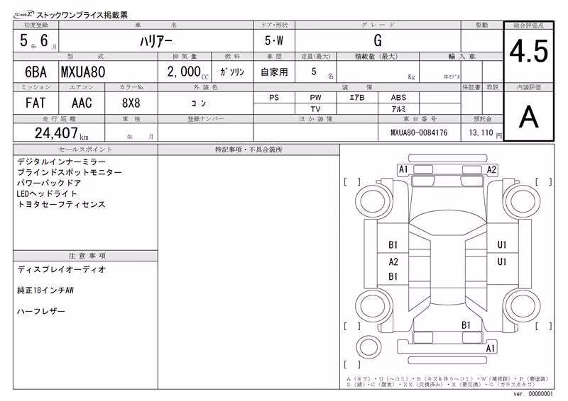 TOYOTA HARRIER