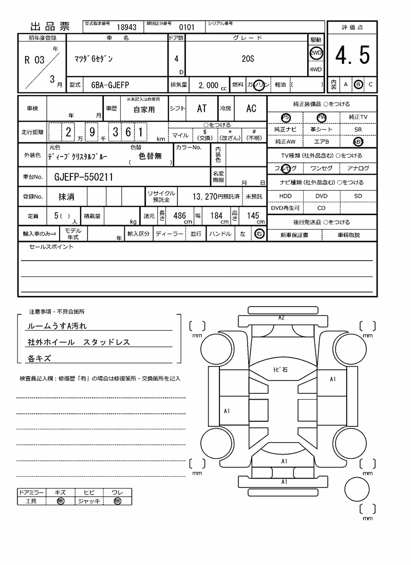 MAZDA MAZDA6