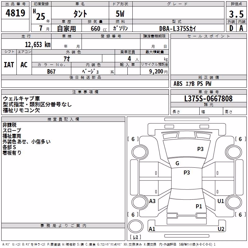 DAIHATSU TANTO