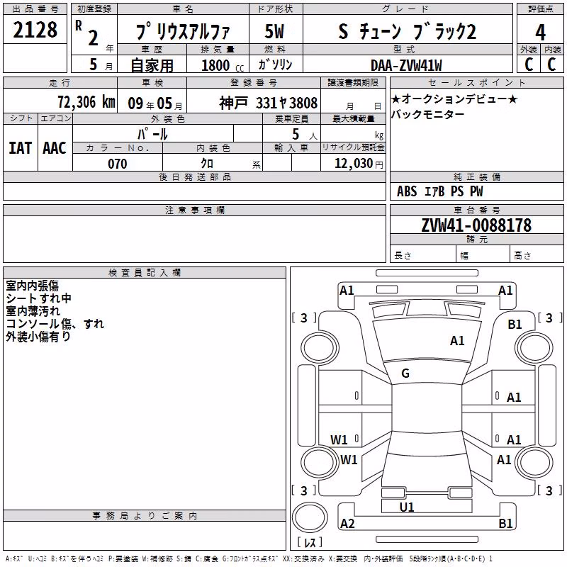 TOYOTA PRIUS ALPHA