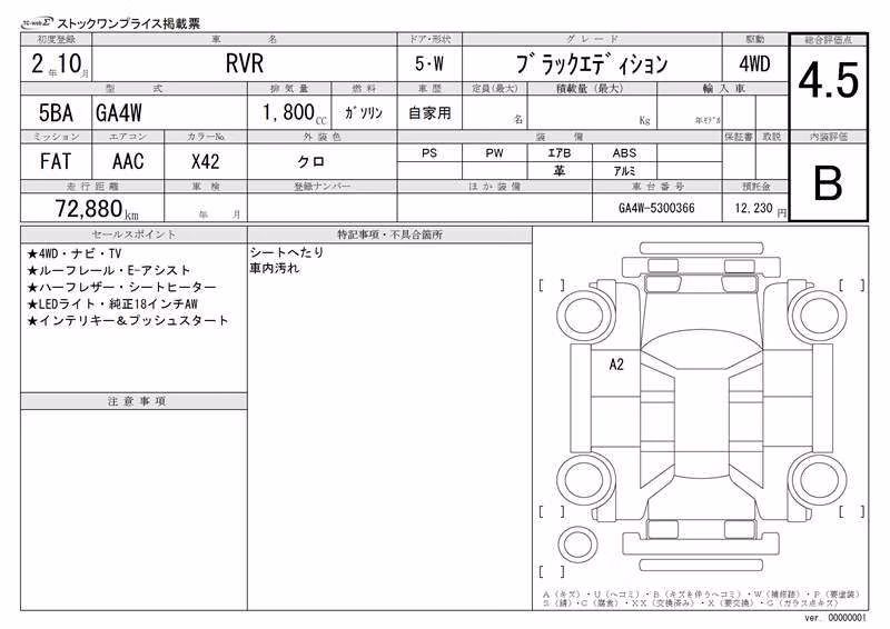 MITSUBISHI RVR