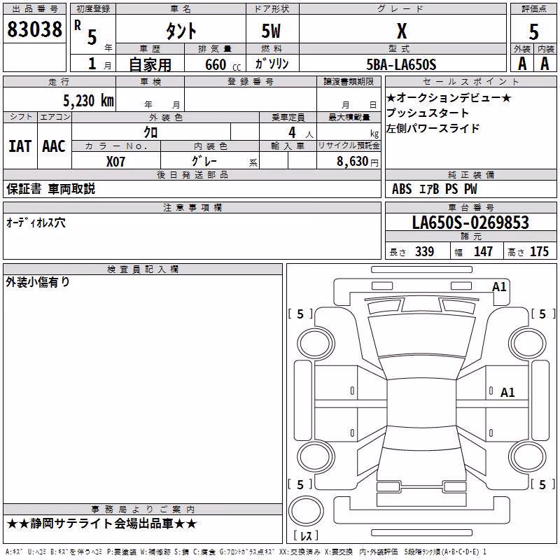 DAIHATSU TANTO