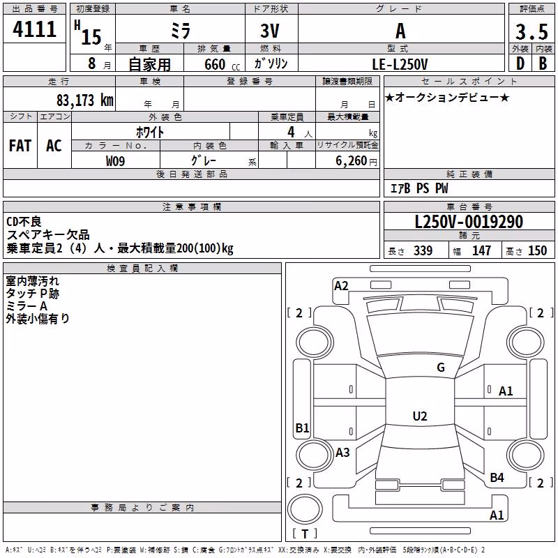 DAIHATSU MIRA