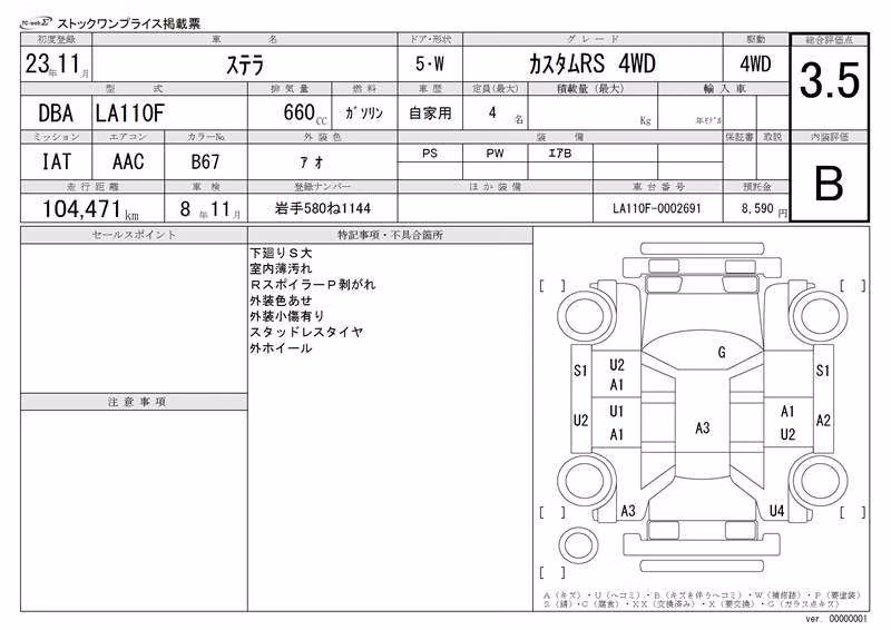 SUBARU STELLA
