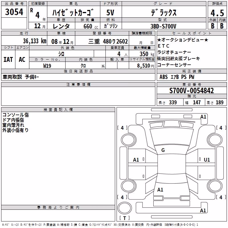 DAIHATSU ATRAI